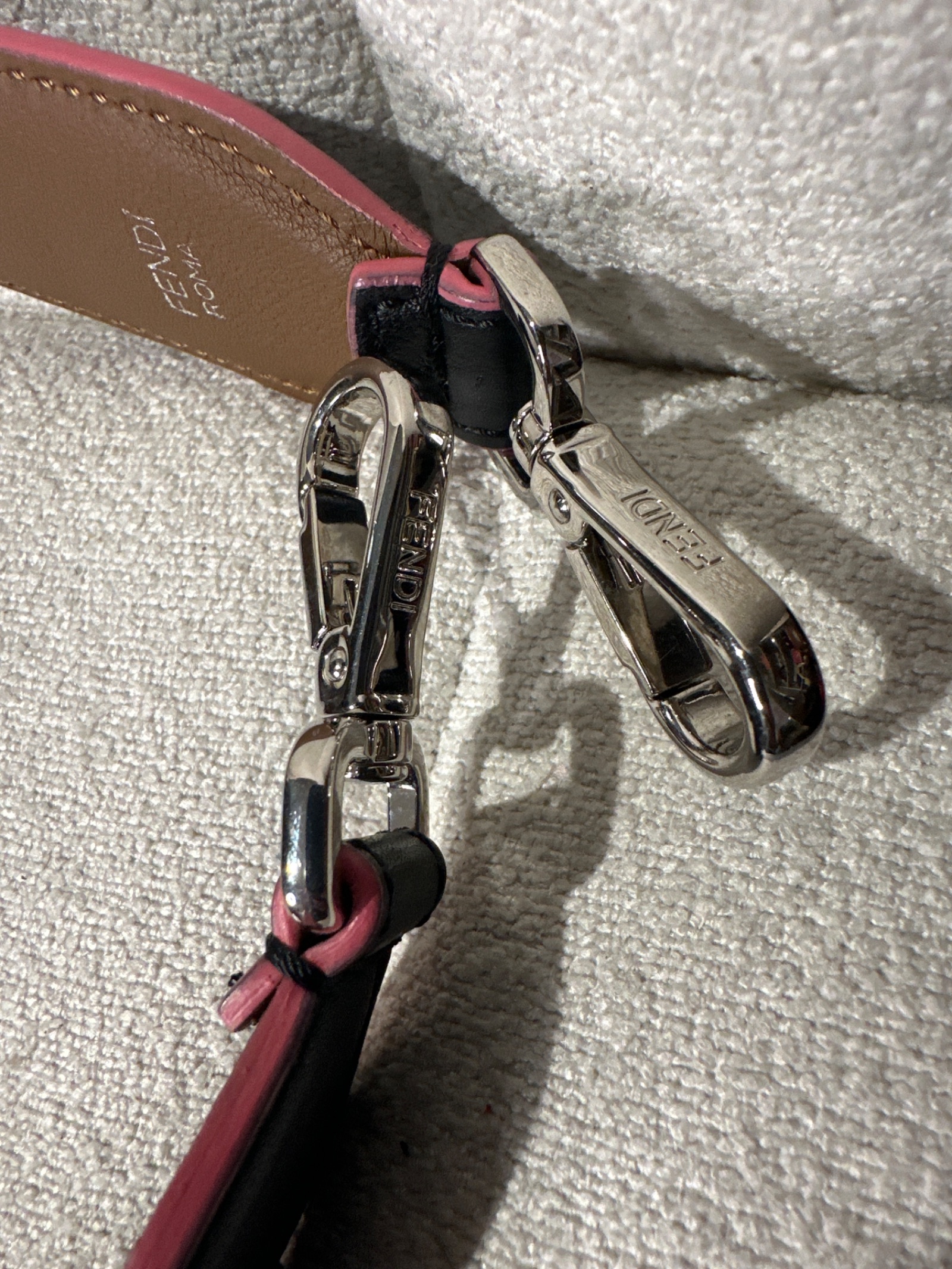 Fendi Strap You Multicolor Studded Shoulder Strap — photo 4
