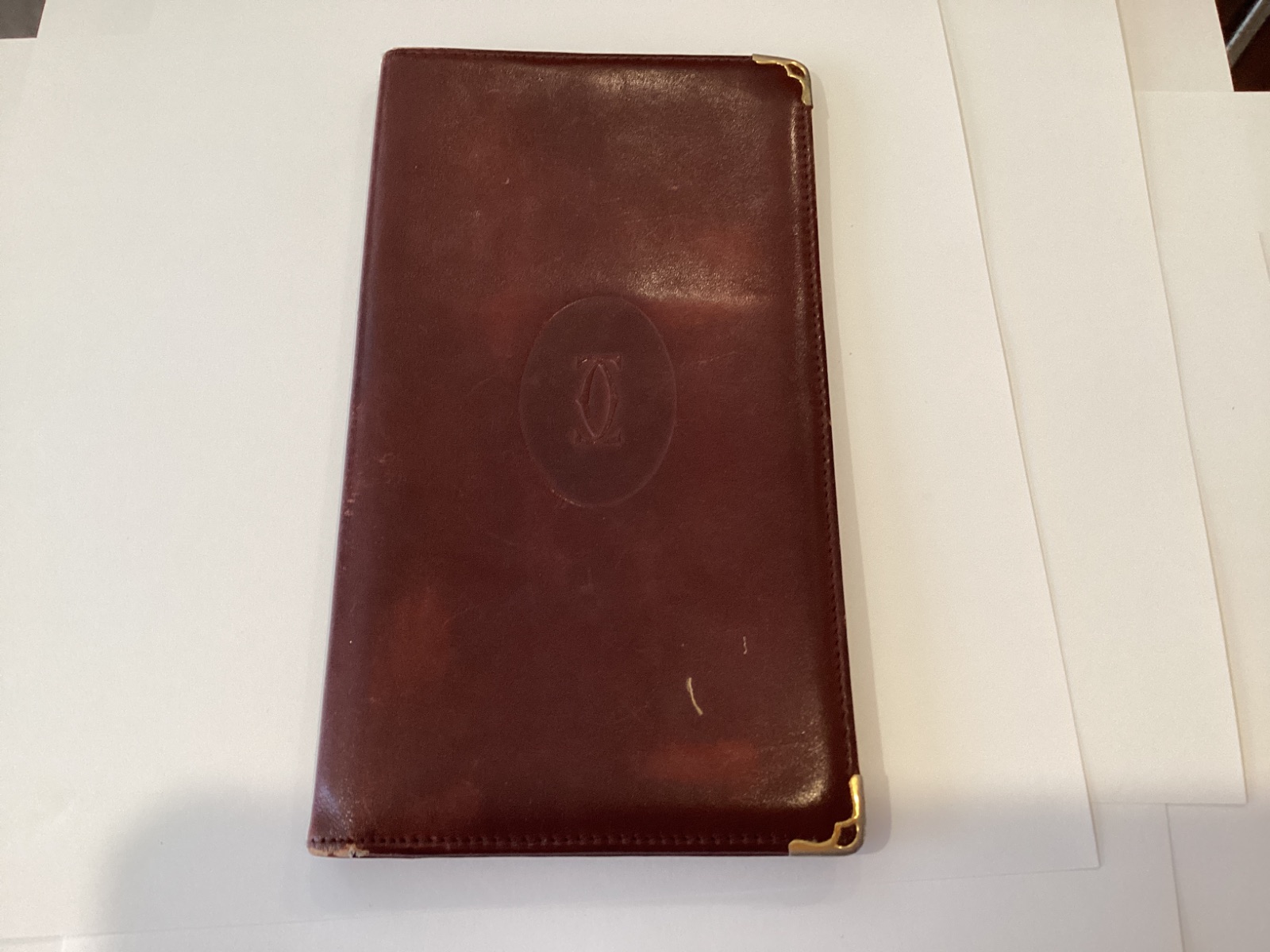 Cartier Must de Cartier Leather Passport Holder — photo 2