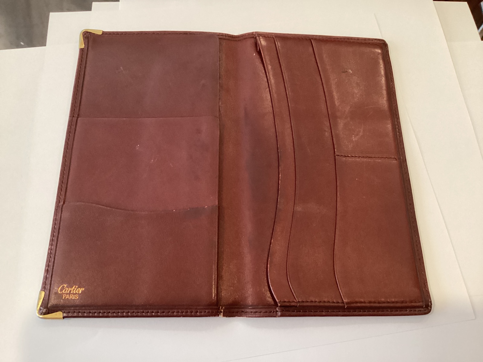 Cartier Must de Cartier Leather Passport Holder — photo 4