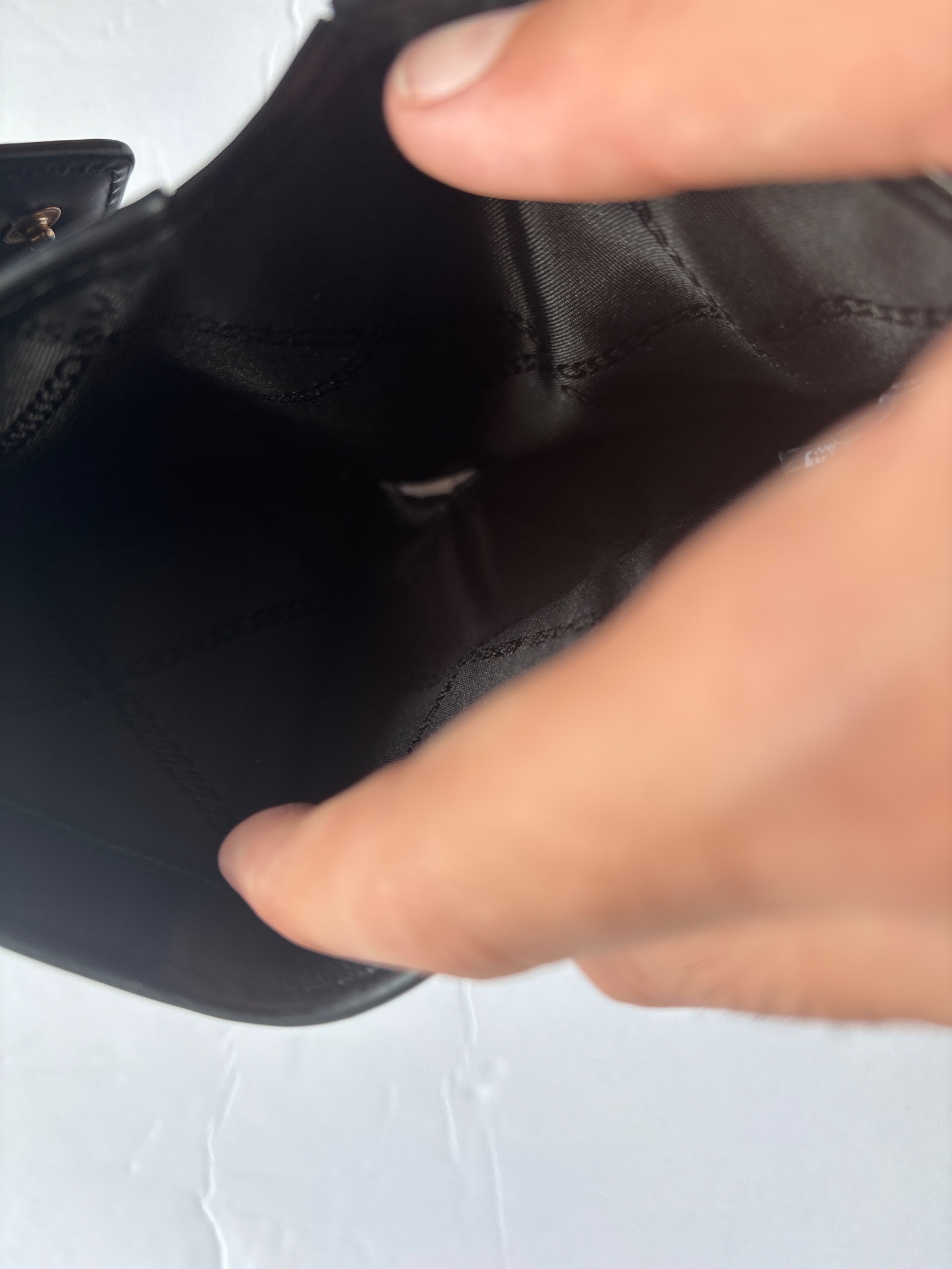 Michael Kors Jet Set Travel Black Leather Wallet — photo 5