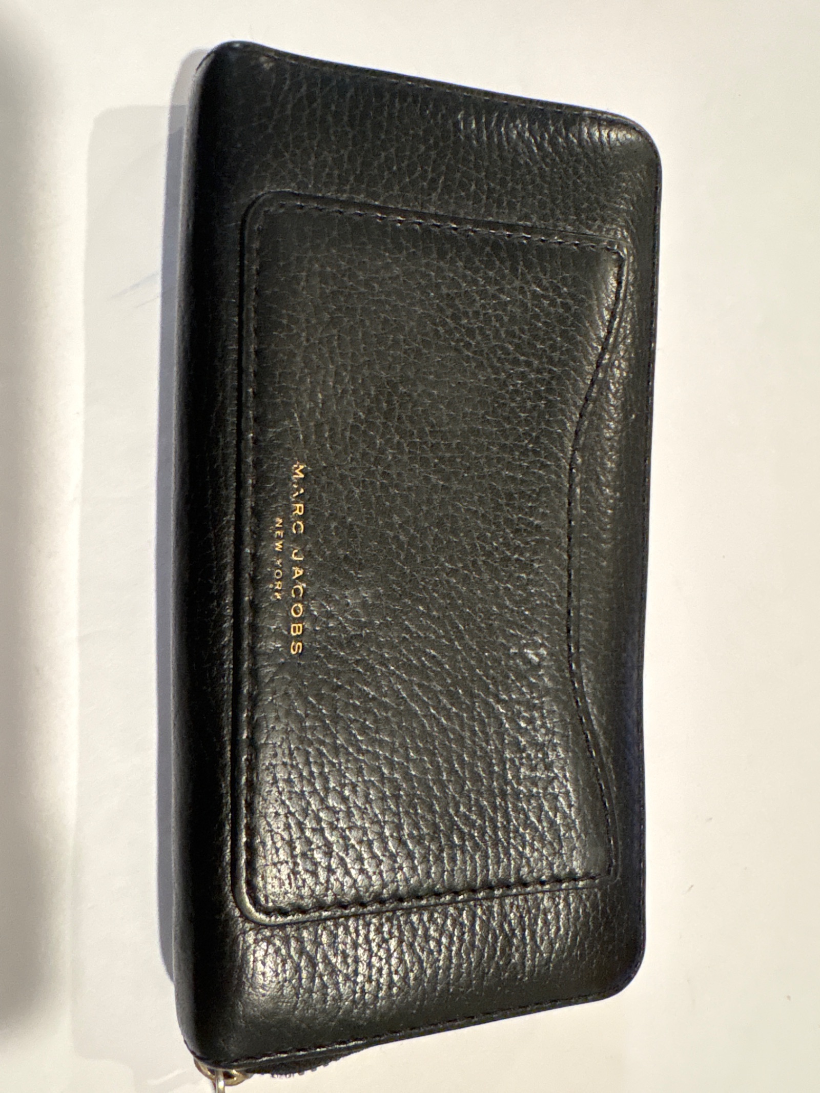 Marc Jacobs Black Leather Zip-Around Wallet — photo 2