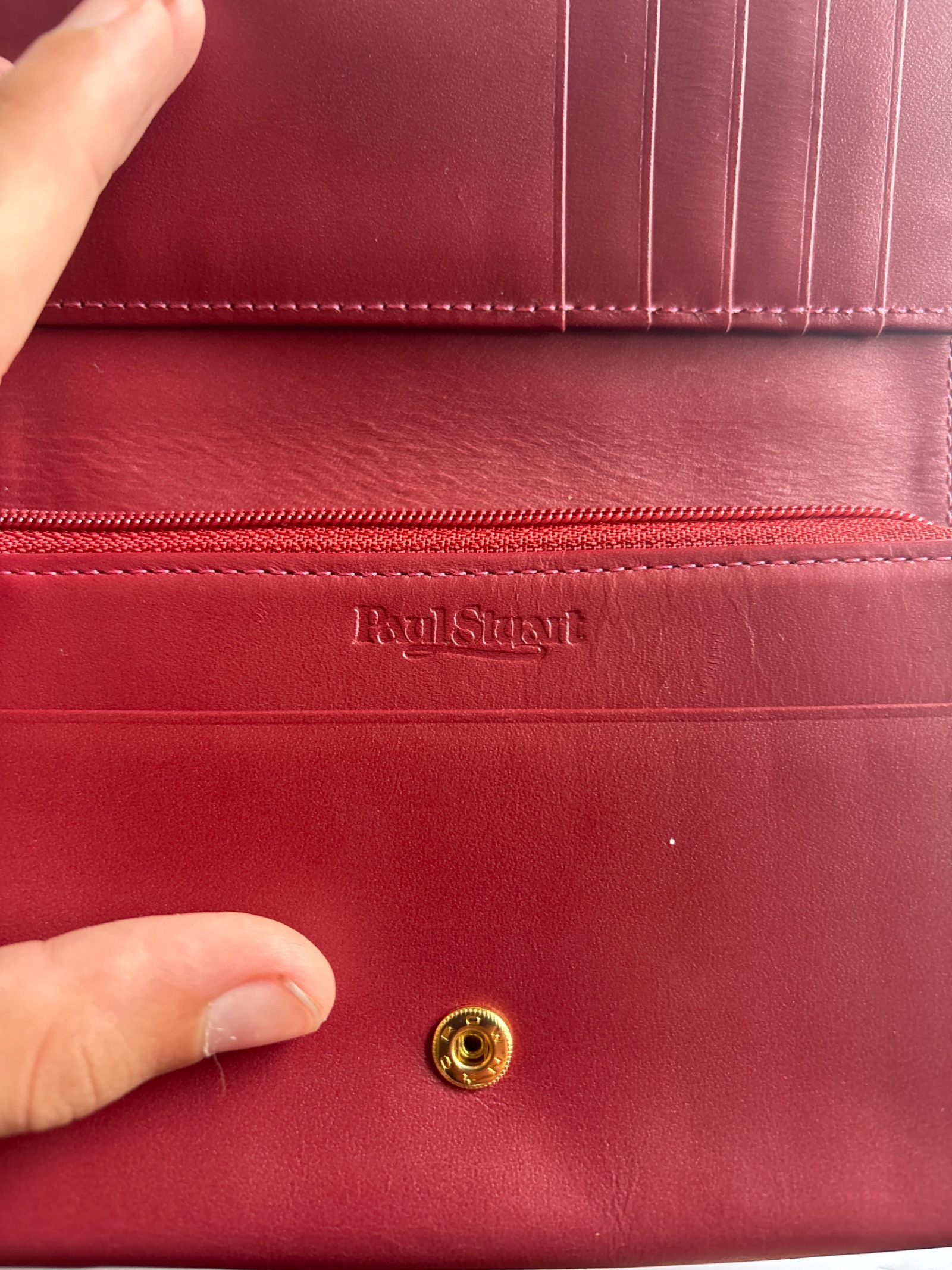 Paul Stuart Bow Detail Leather Wallet — photo 3