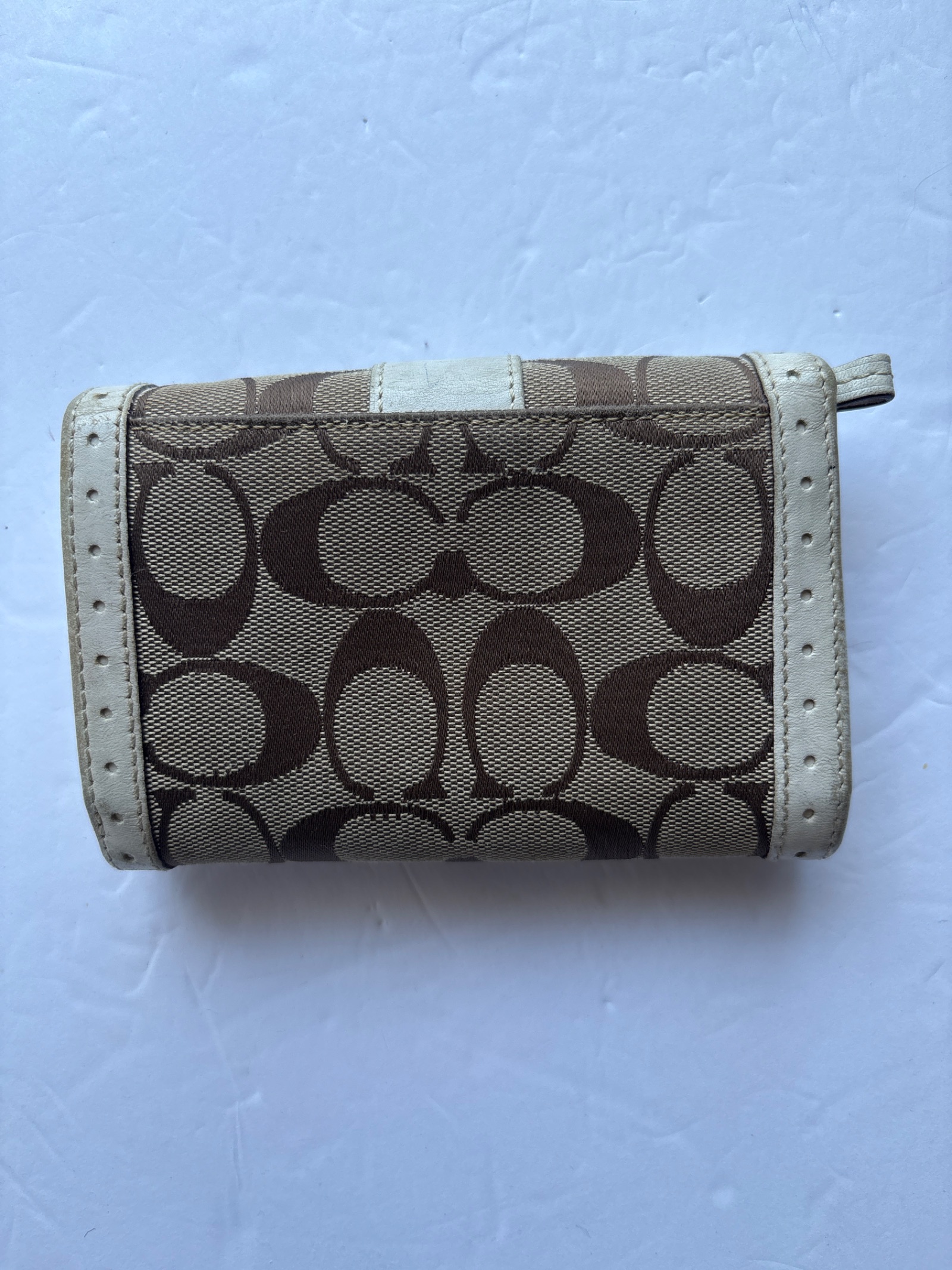 Coach Signature Canvas and Leather Wallet — photo 3