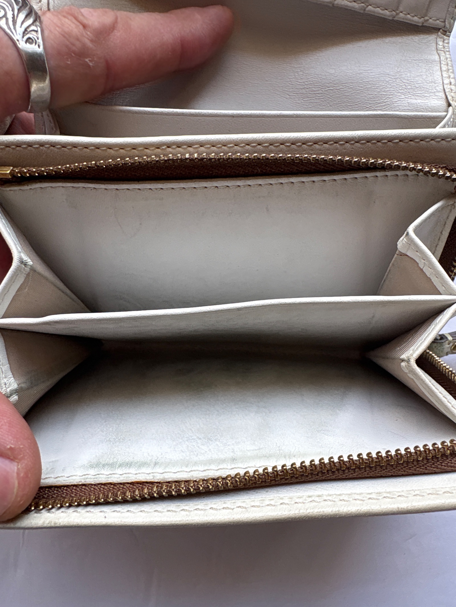Coach Signature Canvas and Leather Wallet — photo 6