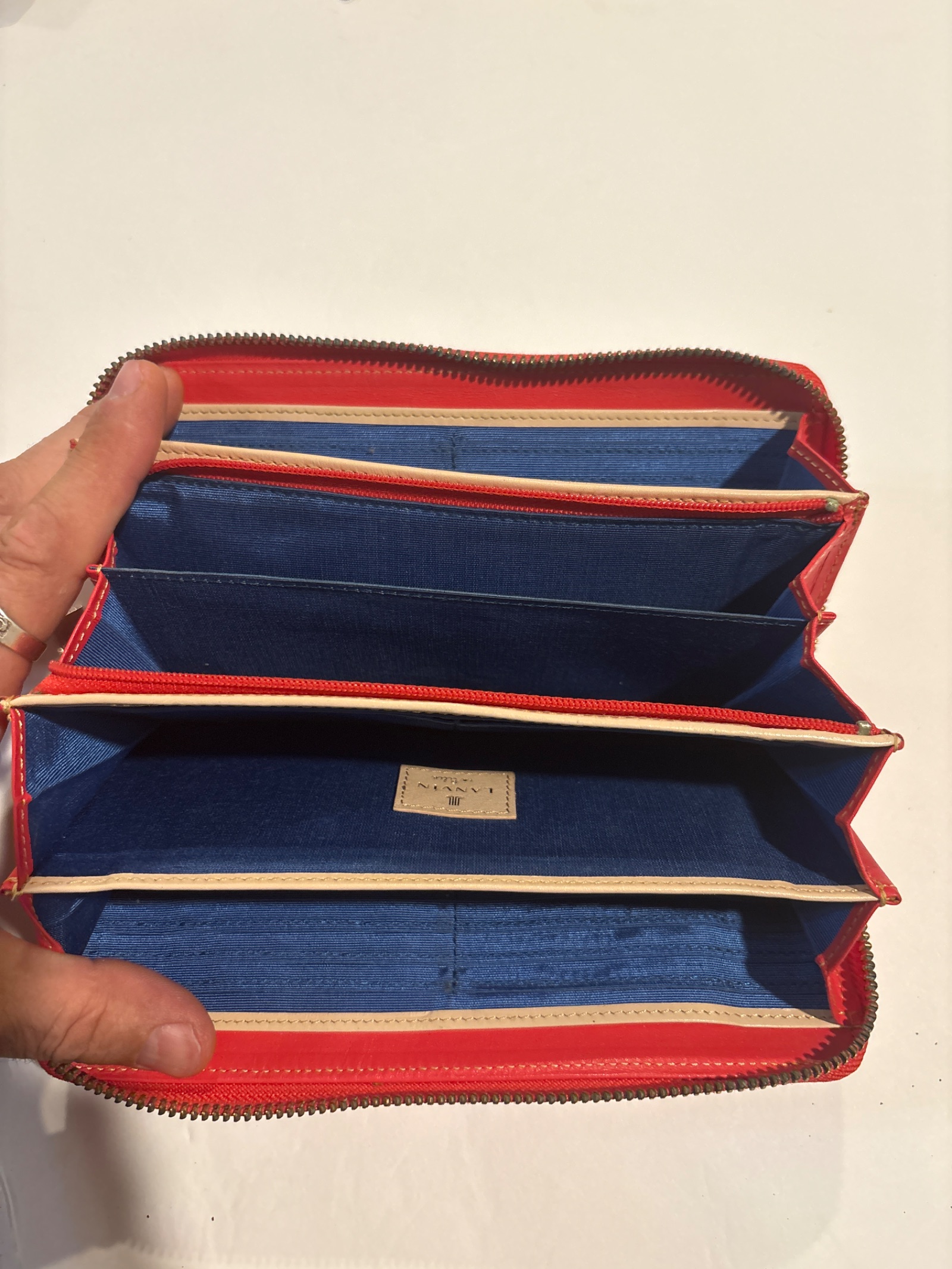 Lanvin Bowtie Long Zippy Wallet — photo 6