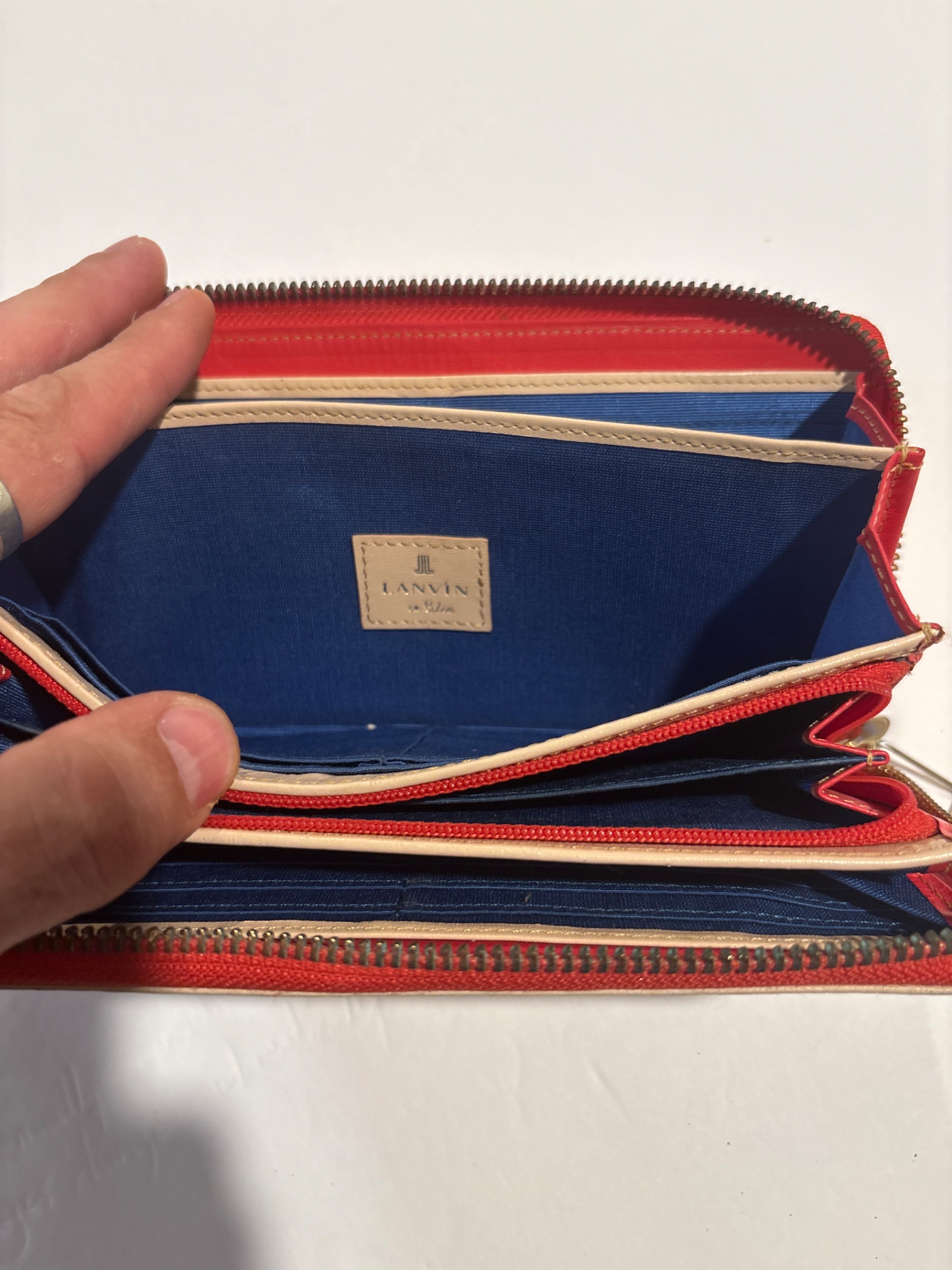 Lanvin Bowtie Long Zippy Wallet — photo 7
