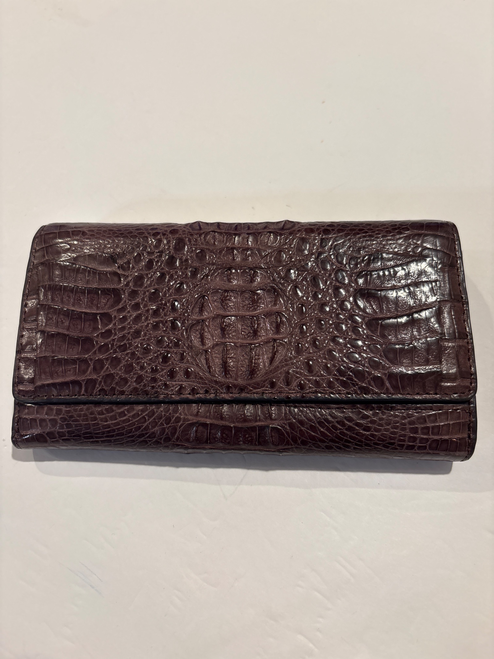 Alligator Skin Leather Wallet — photo 2