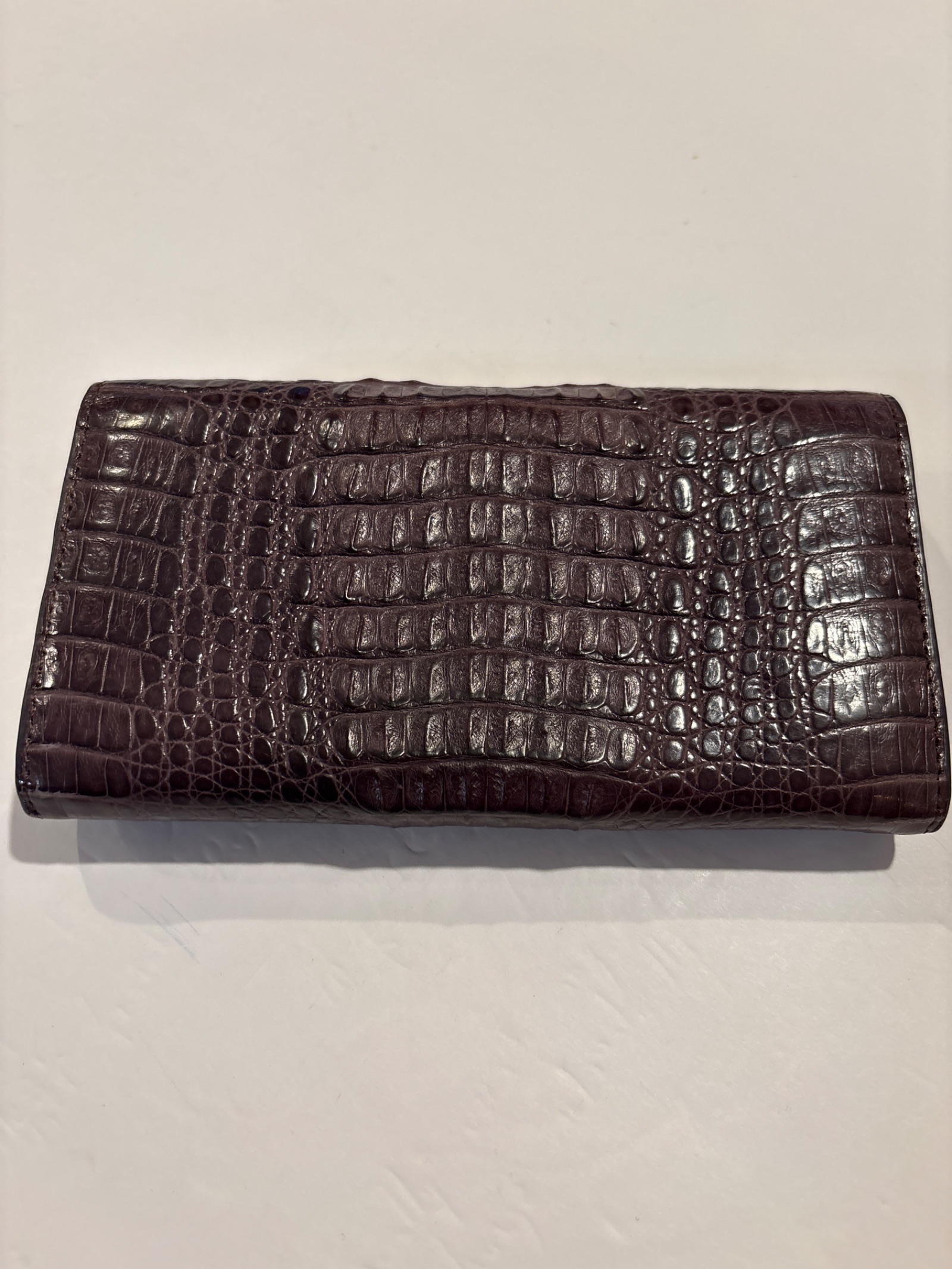 Alligator Skin Leather Wallet — photo 3