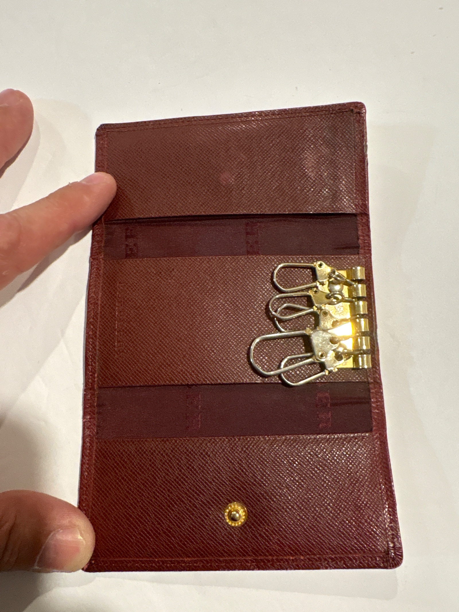 Burberry Nova Check Key Case — photo 4