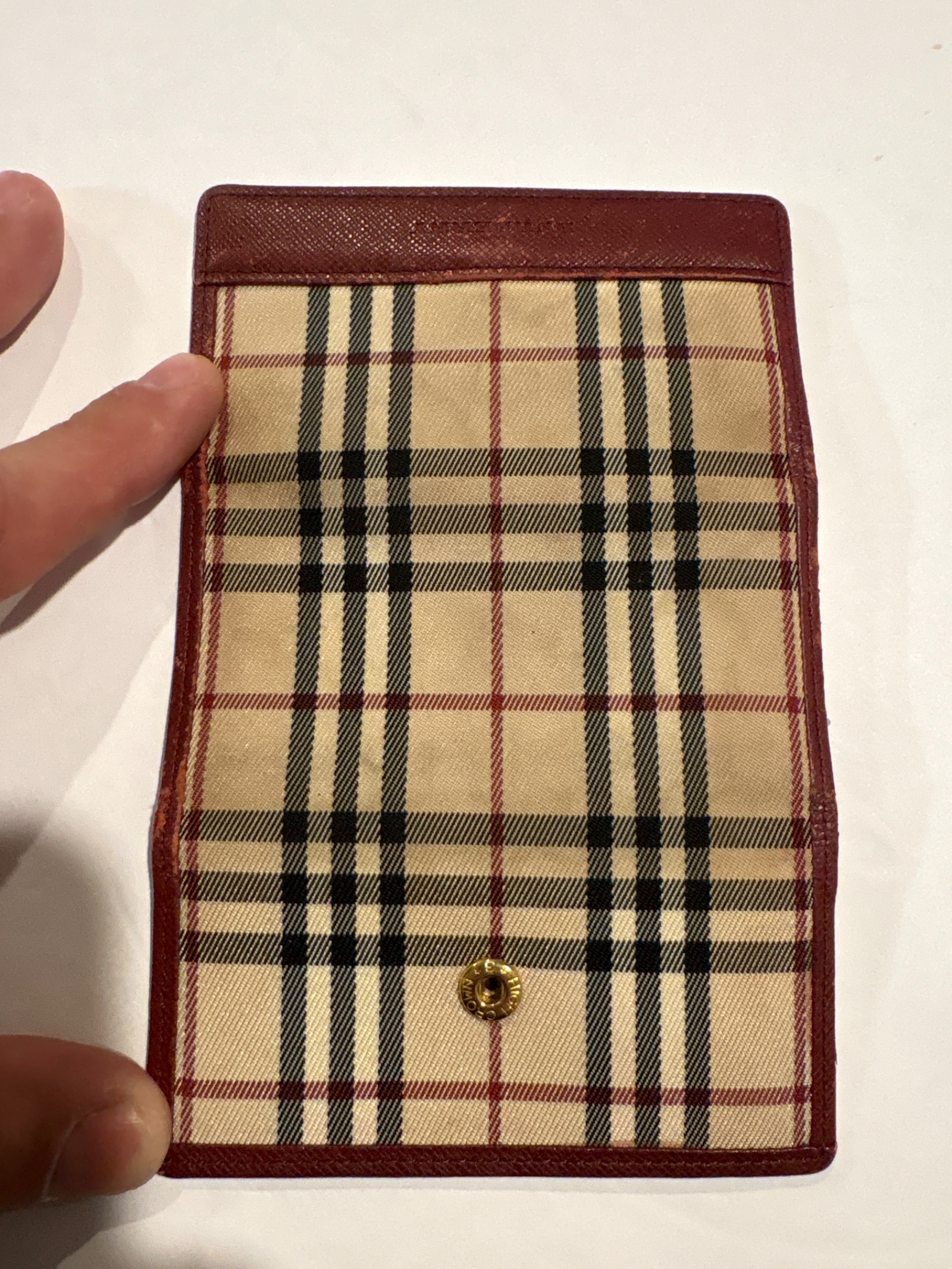 Burberry Nova Check Key Case — photo 5