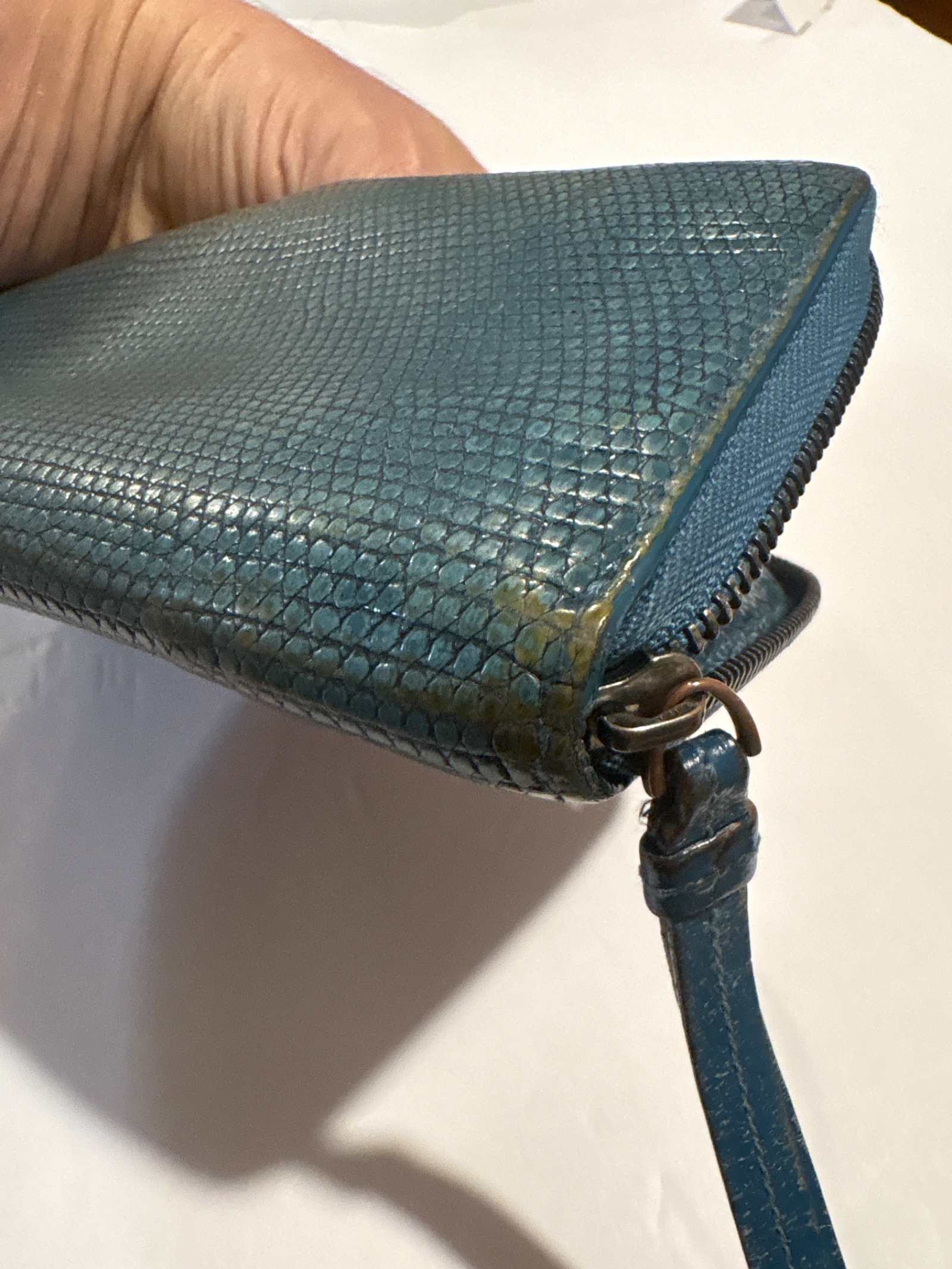 Bottega Veneta Intrecciato Zipper Long Wallet — photo 8