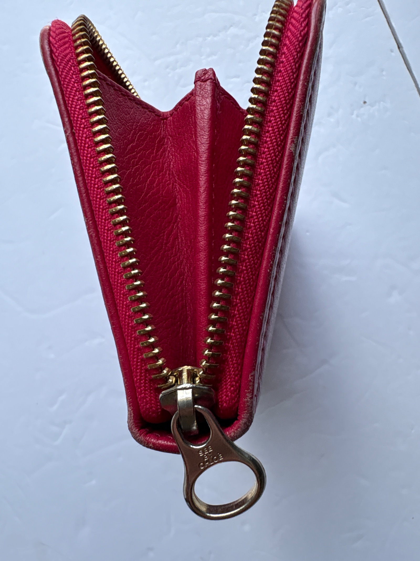 See by Chloé Zip Around Wallet in Pink Leather — photo 6