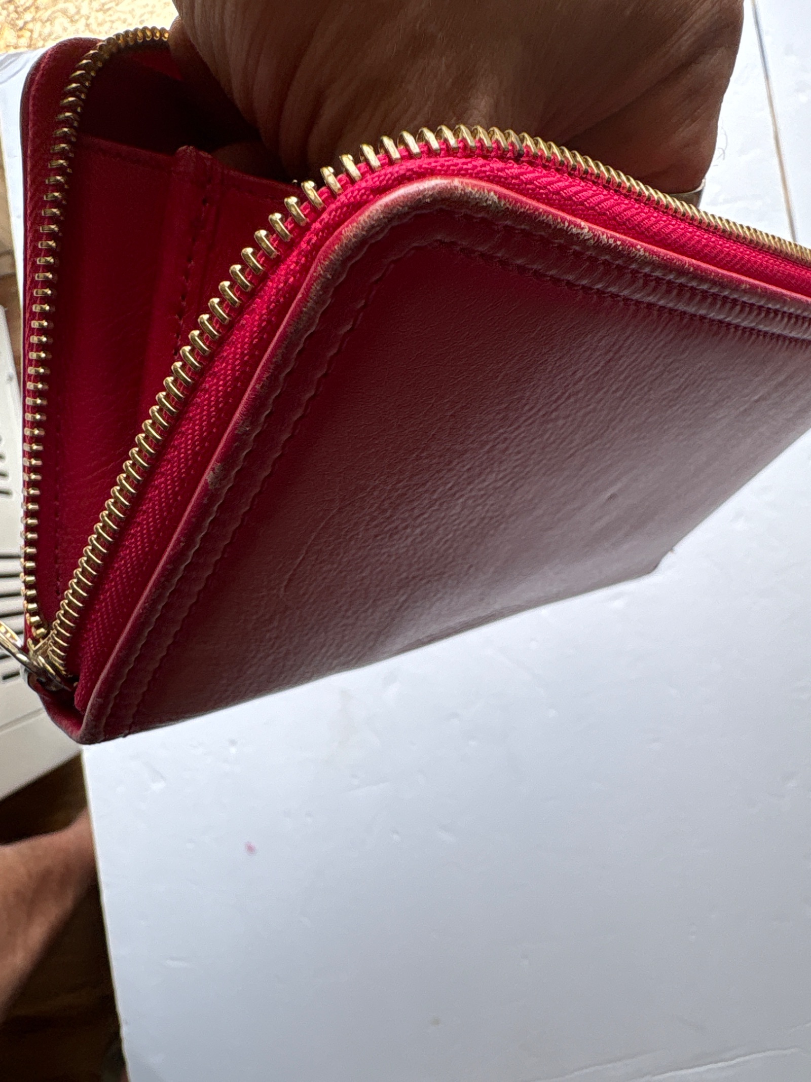 See by Chloé Zip Around Wallet in Pink Leather — photo 9