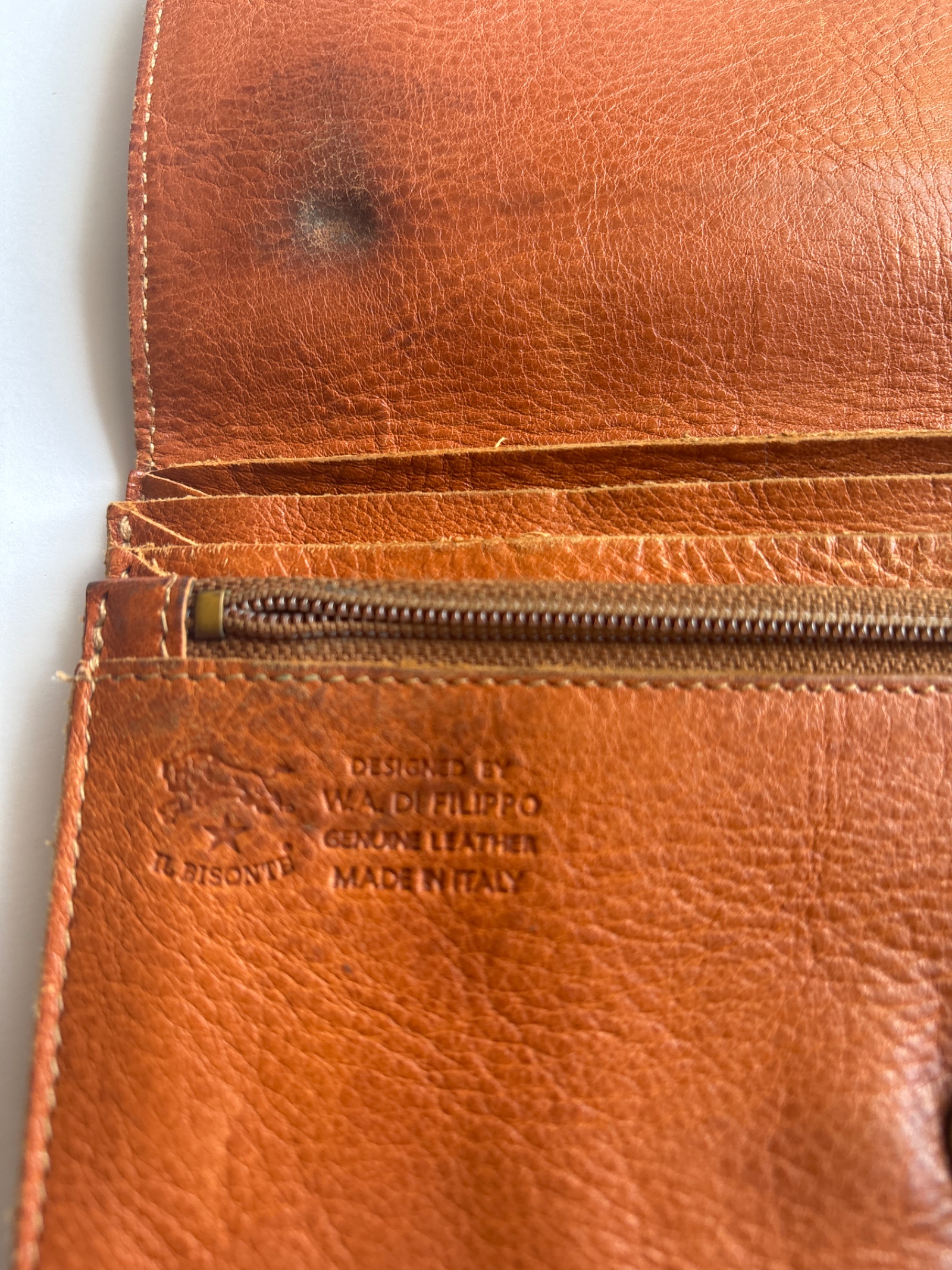 Il Bisonte Long Leather Wallet — photo 3