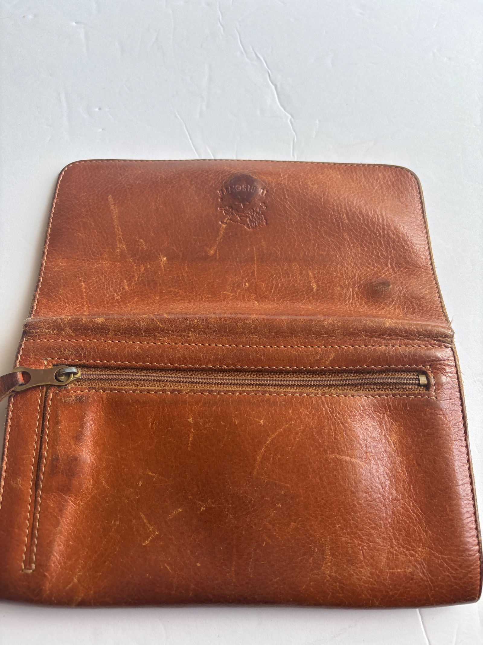 Il Bisonte Long Leather Wallet — photo 5