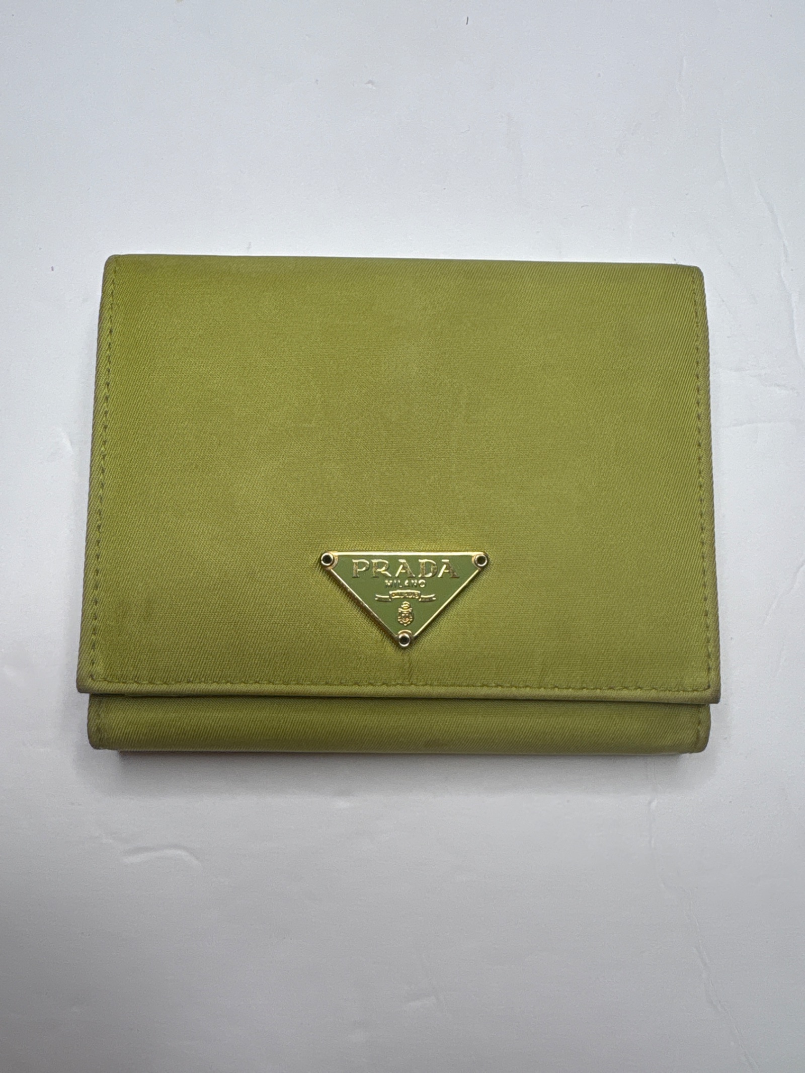 Prada Nylon Wallet in Green — photo 2