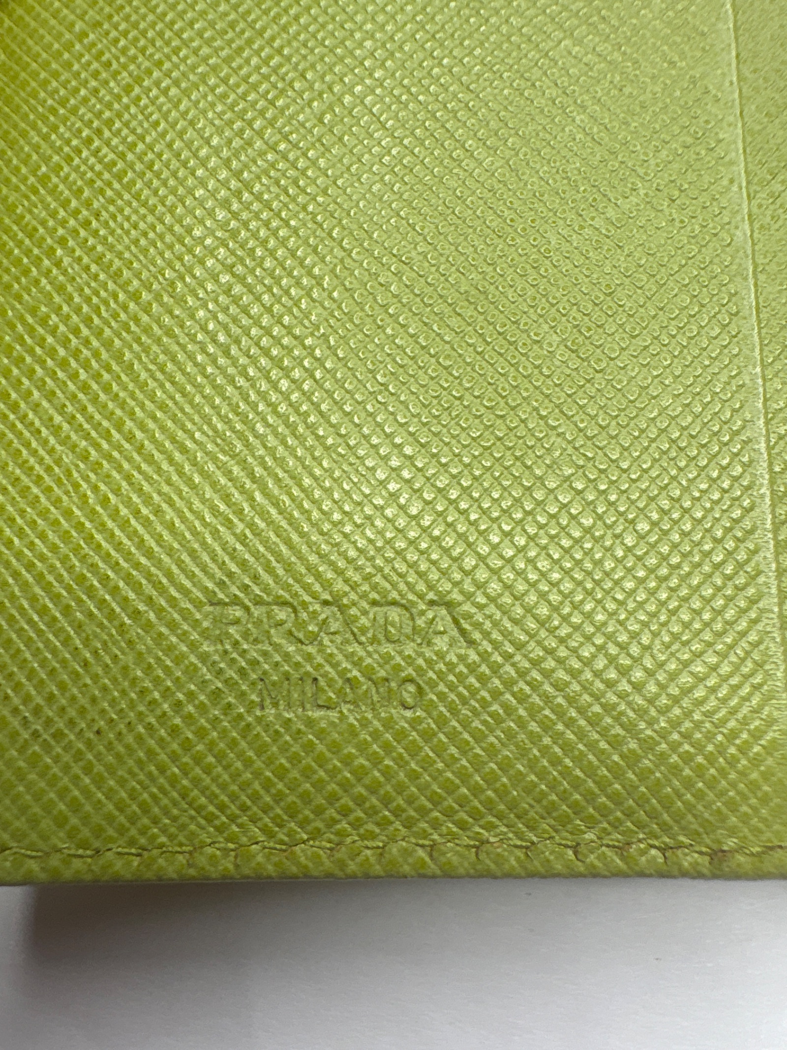 Prada Nylon Wallet in Green — photo 6
