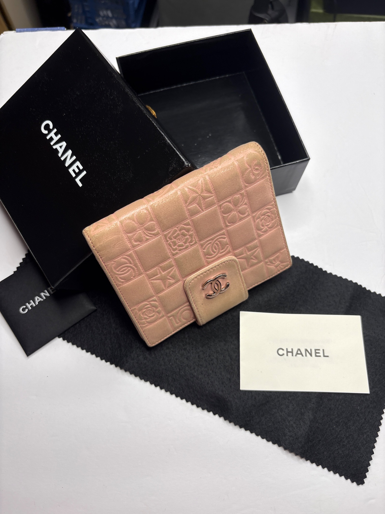 Chanel Cambon Ligne Pink Leather Wallet — photo 3