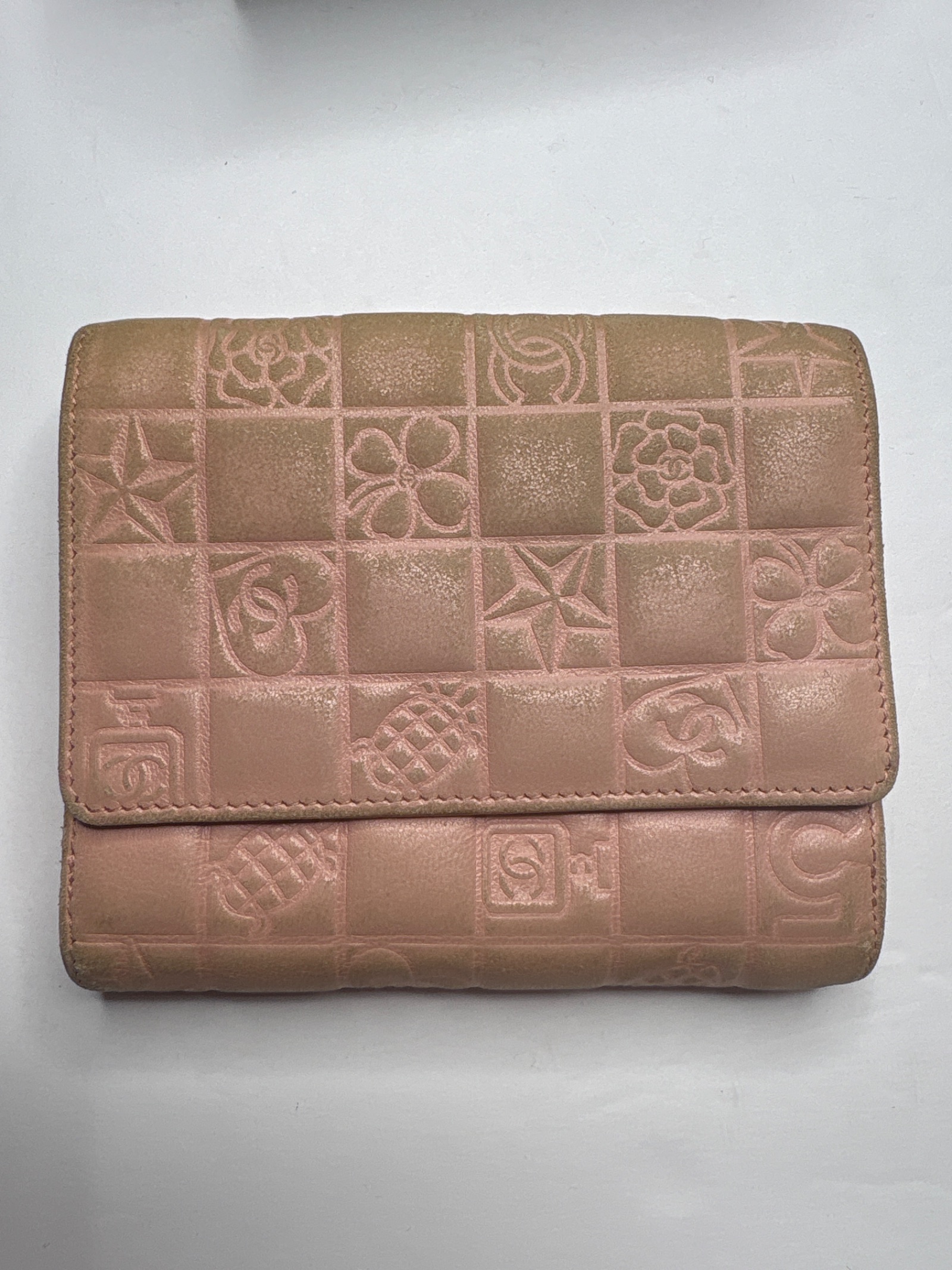 Chanel Cambon Ligne Pink Leather Wallet — photo 4