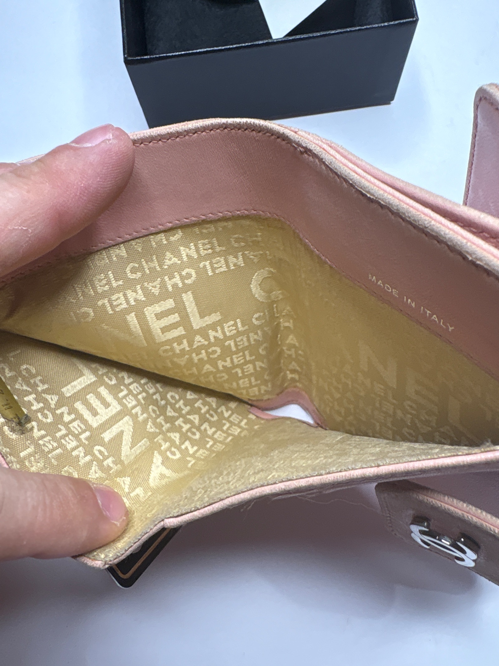 Chanel Cambon Ligne Pink Leather Wallet — photo 7