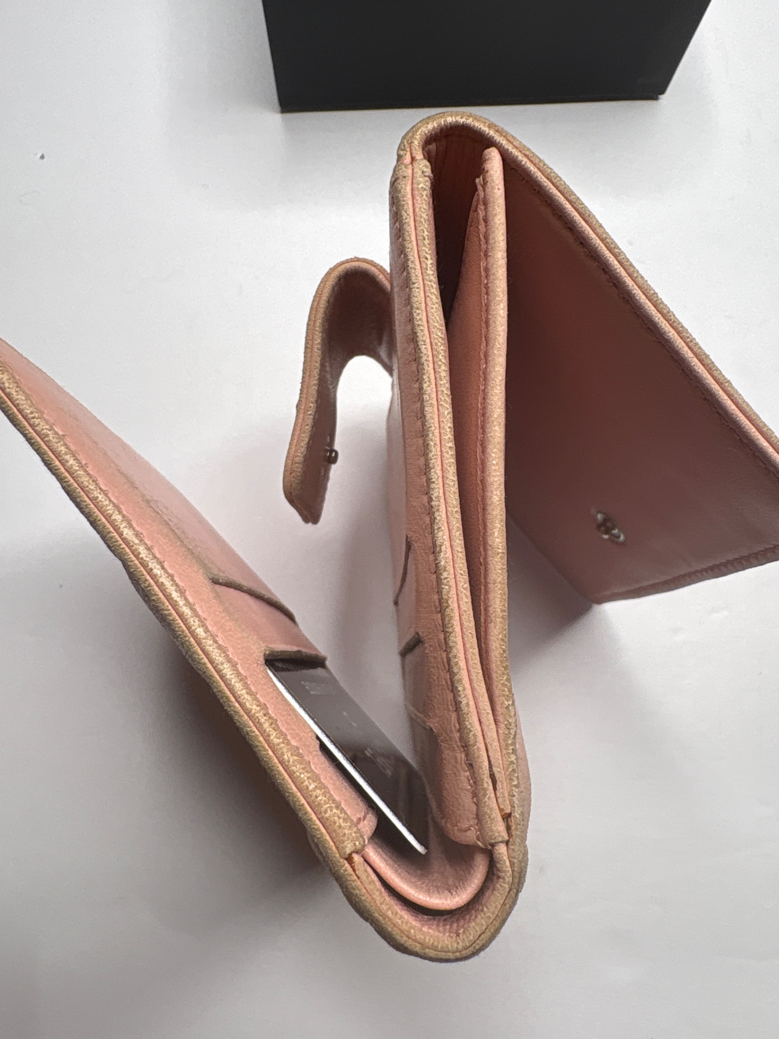 Chanel Cambon Ligne Pink Leather Wallet — photo 8
