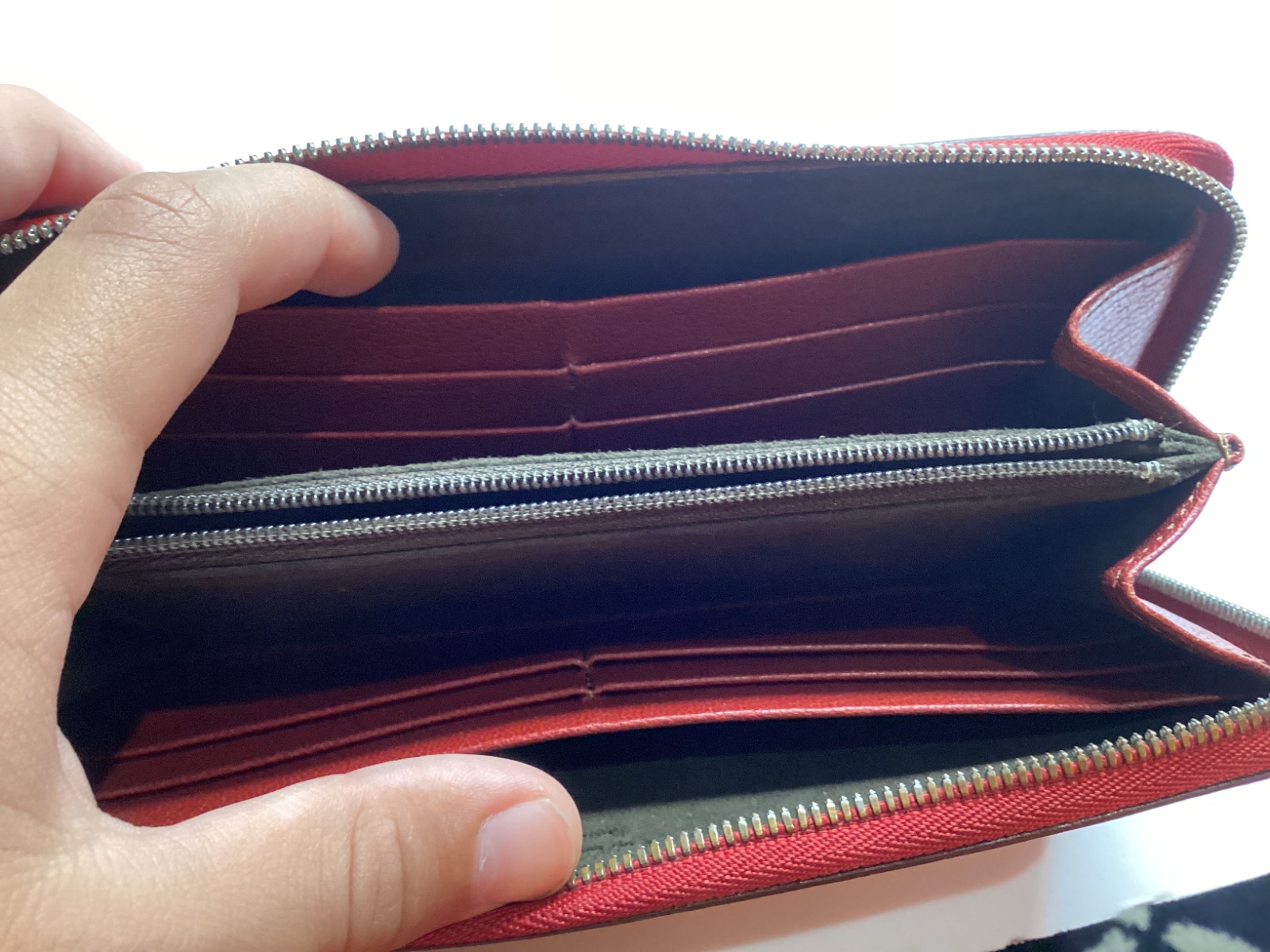 Cartier Red Leather Wallet — photo 4