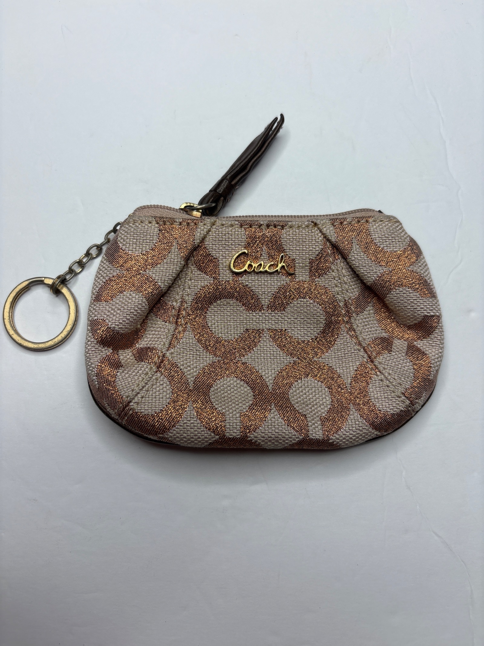 Coach Signature Key Pouch — photo 2