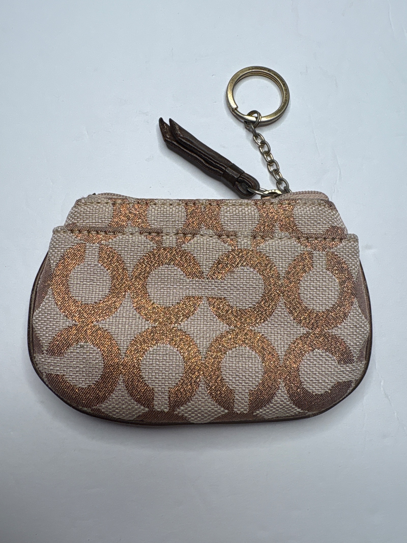 Coach Signature Key Pouch — photo 3