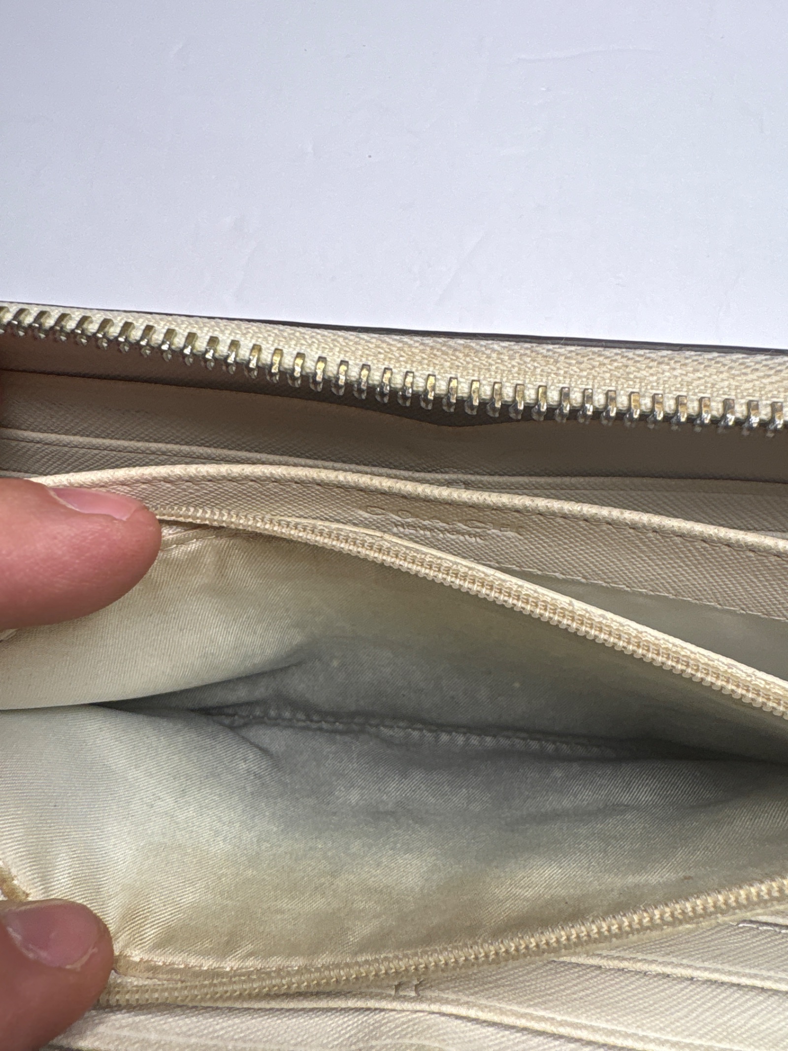 Coach Laser Cut Accordion Zip Wallet — photo 7